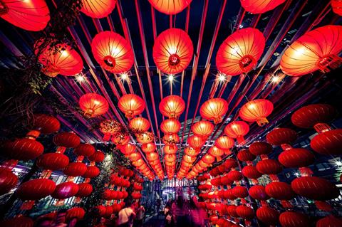 Lunar New Year decorations